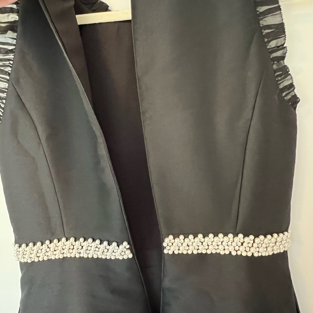 Kate Spade Black Dress with Pearl Details - Picture 9 of 10